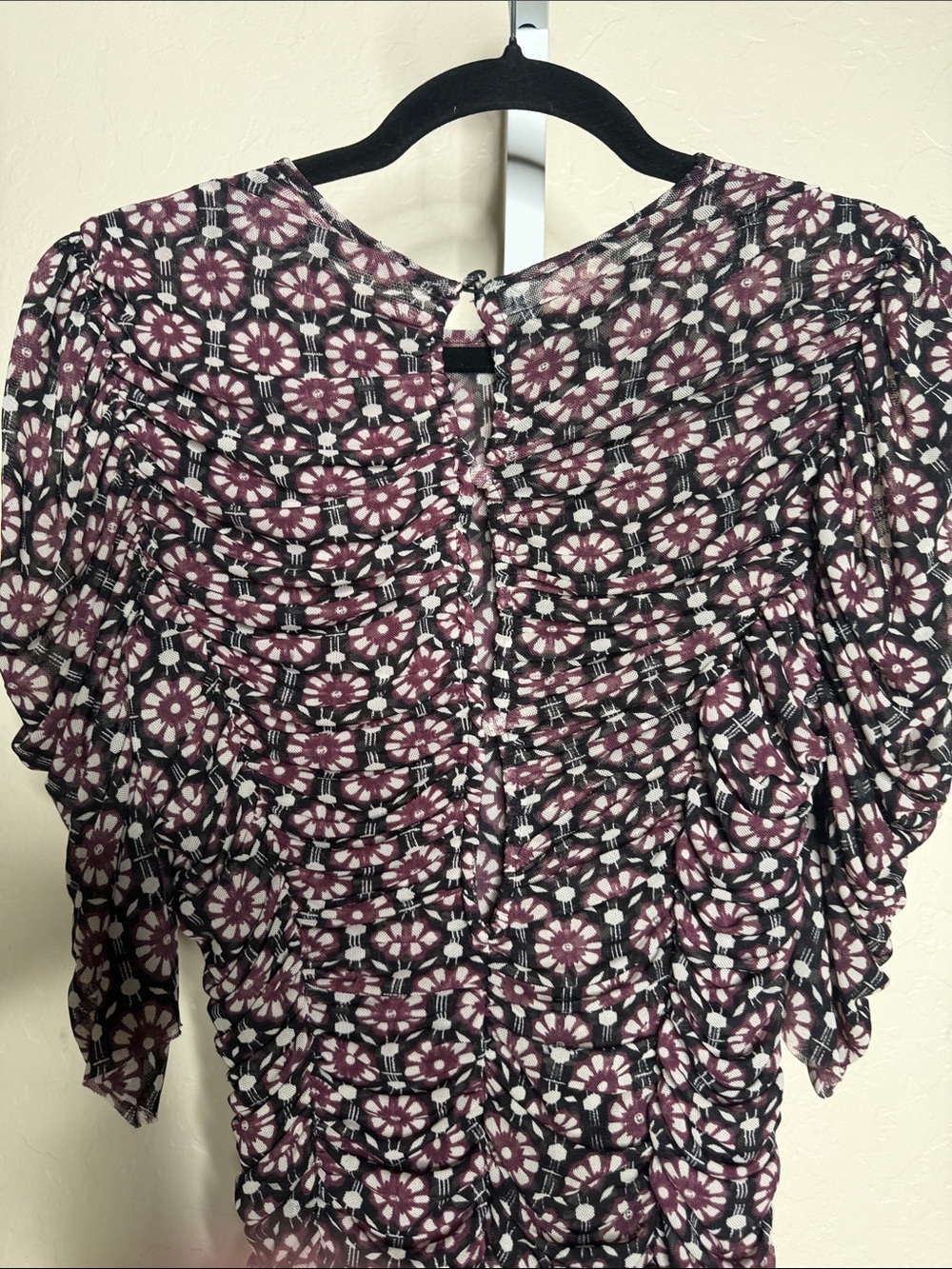 NWT Free People Med Floral Dress with Side Slit Retail $168 - Picture 8 of 8